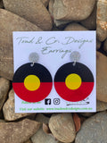 Aboriginal Flag Earrings