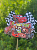 3D Cake Topper Cars theme