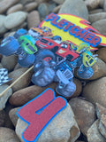 3D Cake Topper Blaze Monster Machine Theme
