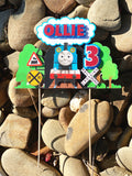 3D Cake Topper Thomas the Tank Theme