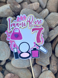 3D Cake Topper makeup theme