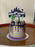 3D Cake Topper Fortnite Theme