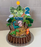 3D Cake Topper Dinosaur Theme
