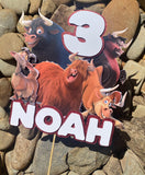 3D Cake Topper Ferdinand Theme