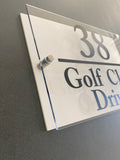 Large address plaques