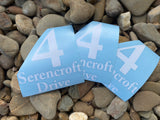 Bin Number labels 3 pack