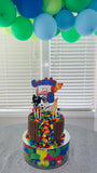 3D Cake Topper Sports Theme