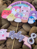 3D Cake Topper Squishmellow Theme