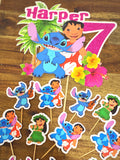 Lilo + Stitch cupcake toppers 12 pack