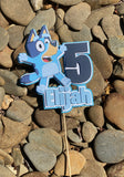 3D Cake Topper Bluey style 1 theme