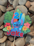 3D Cake Topper Stitch 2 Theme