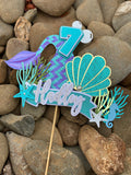 3D Cake Topper Mermaid Theme