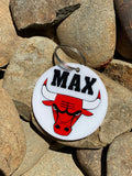 Personalised Bag Tags - Chicago Bulls