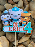 3D Cake Topper Octonauts Theme