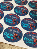 Party Stickers Spider-Man