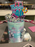 3D Cake Topper 80’s Theme