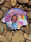 3D Cake Topper Gabby Dollhouse Theme