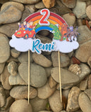 3D Cake Topper Wiggles Theme
