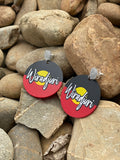 Aboriginal Flag Earrings