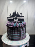 3D Cake Topper Fortnite Theme