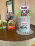 3D Cake Topper Thomas the Tank Theme