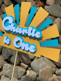 3D Cake Topper Sun Theme
