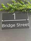 Large address plaques