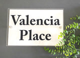 Large address plaques