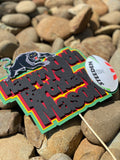 3D Cake Topper Penrith Panthers Theme