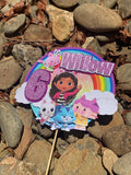 3D Cake Topper Gabby Dollhouse Theme