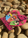 3D Cake Topper Powerpuff Girls theme