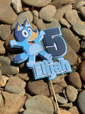 3D Cake Topper Bluey style 1 theme