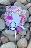 3D Cake Topper makeup theme