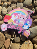 3D Cake Topper Squishmellow Theme