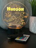 Personalised NEW Dinosaur 1 Nightlights