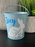 Easter Buckets Floral Bunny Designs