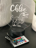 Personalised Dinosaur Nightlights