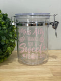 Lolly Jar- Thanks for a sweet year