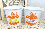 Halloween Trick or Treat Buckets
