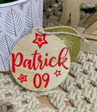 Personalised Christmas Baubles