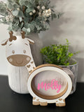 Drop Box Wooden Animals Large