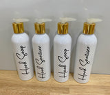 Plastic Pump Bottles- 250mls single bottle