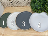 Christmas Santa Treat Plates - Personalised