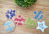 Personalised Christmas Baubles
