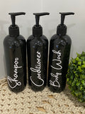 Plastic Pump Bottles- 1 Litre single bottles