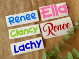 DIY personalised labels
