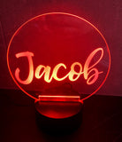 Personalised Nightlight - Clear