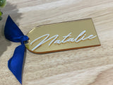 Acrylic Arch Name Place Card