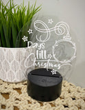 Christmas Countdown Nightlights - Bauble