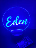 Personalised Nightlight - Clear